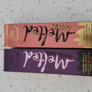 Too Faced Melted Latex & Melted Matte-tallic Liquid Lipstick